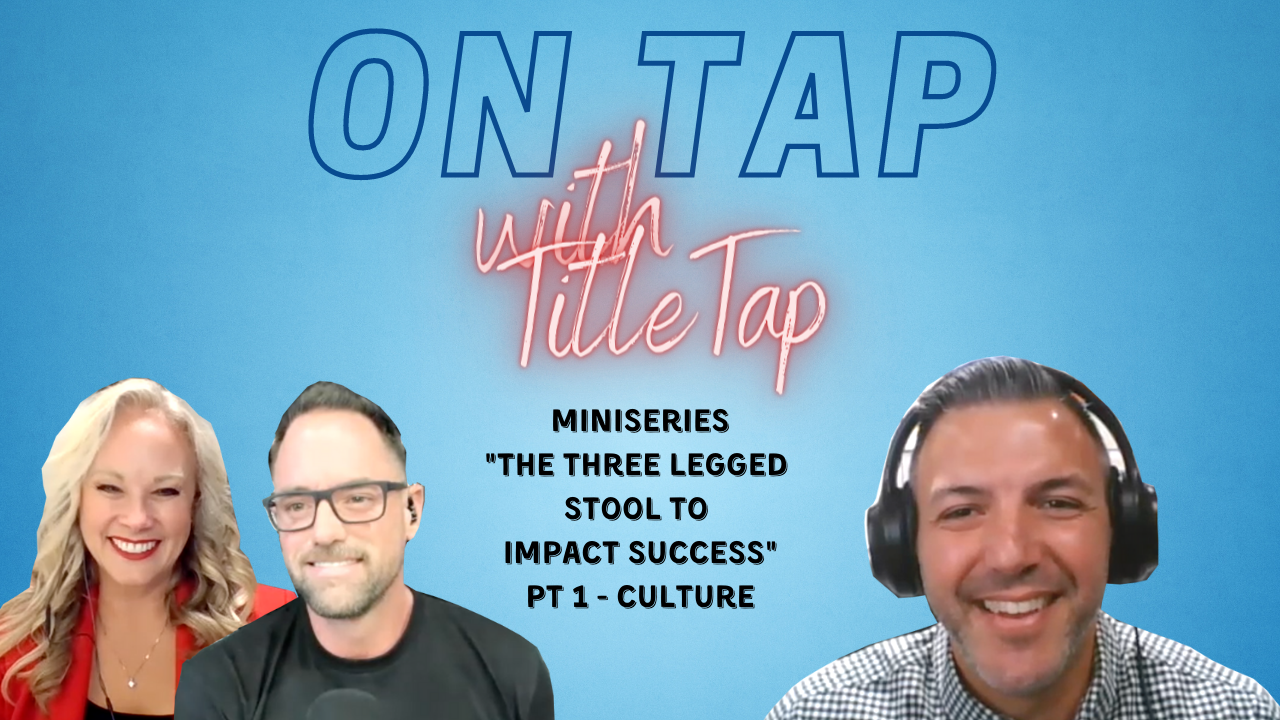 On Tap with TitleTap: Ep 7 – Miniseries pt 1 – “Culture” ft. Kyle McDowell and Dr. Cindy McGovern