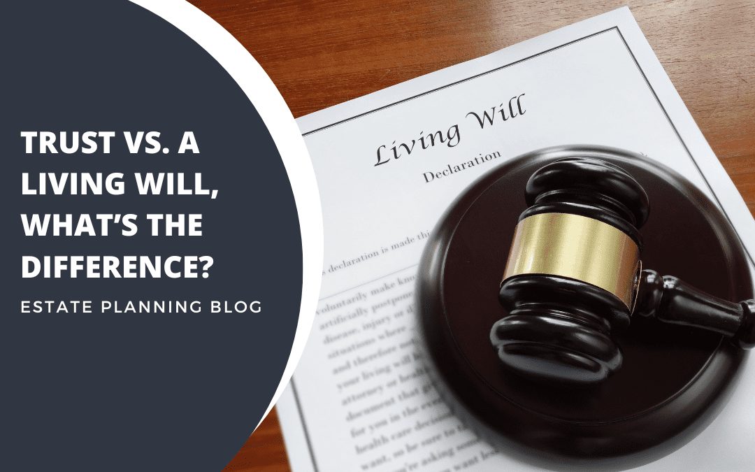 closeup of a gavel resting on top of a will